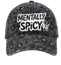 Mentally Spicy AF Leopard Black