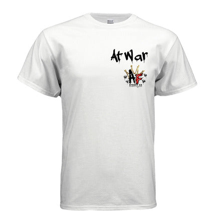 At War White Tee