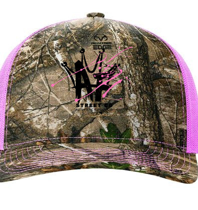 Pink AF camo hat