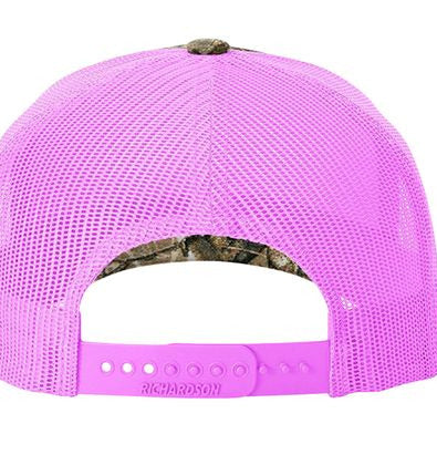 Pink AF camo hat