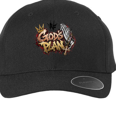 God’s Plan Black Hat Fitted