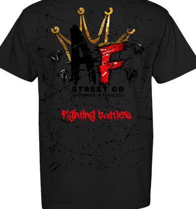 Sober AF - Fighting Battles Black