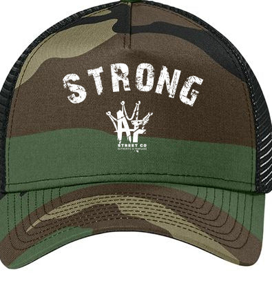 Strong AF Camo Hat