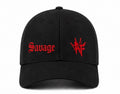 Savage AF Classic Black/Red Hat
