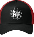 AF diamond red trucker hat