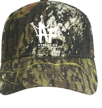 Camo white AF logo