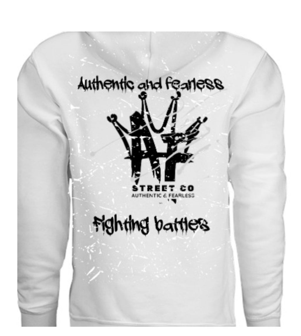 Sober AF Distressed Hoodie