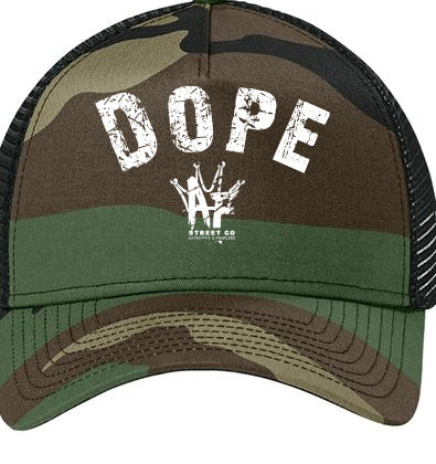 Dope AF Camo Hat