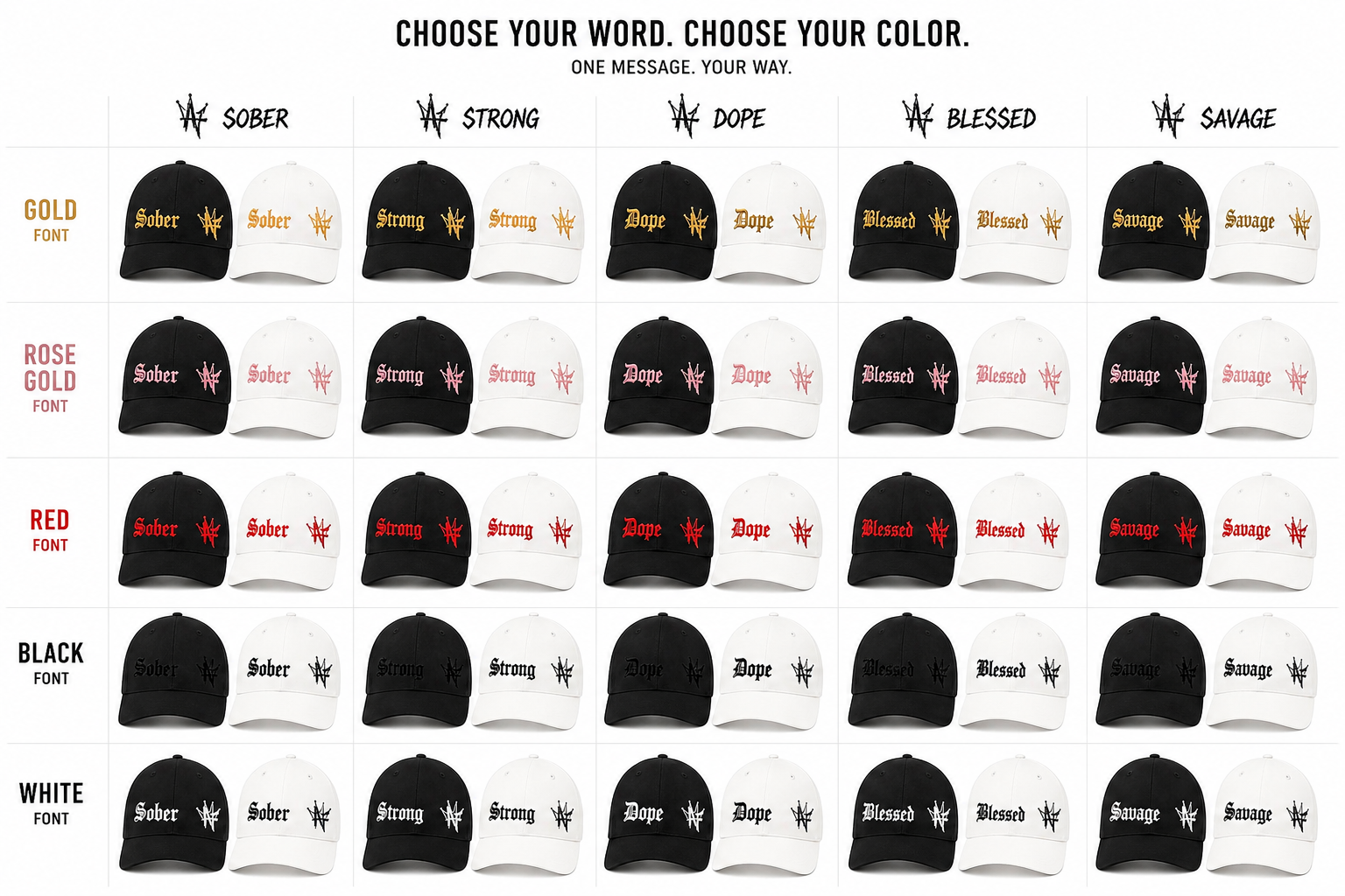 The Comeback Collection Classic Hats