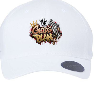 God’s Plan White Hat Fitted
